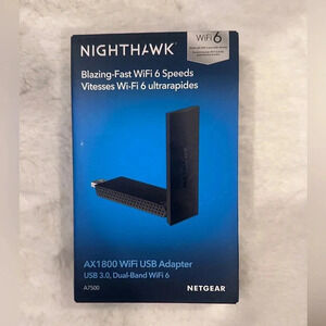 NETGEAR Nighthawk WiFi 6 USB 3.0 Adapter (A7500) AX1800 Dual-Band Wirele